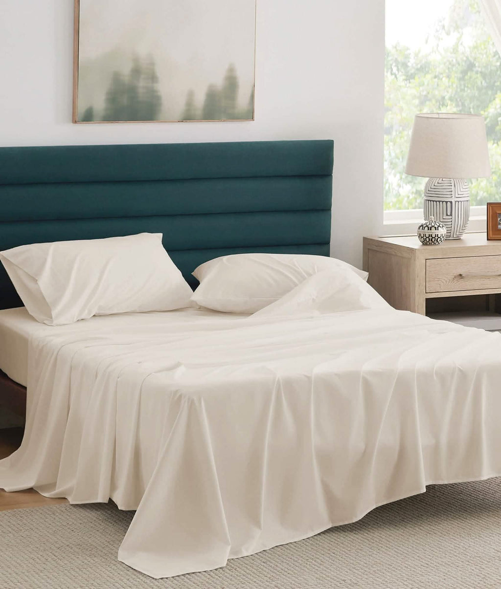 GentleSoft Cotton Percale Weave Sheet Set