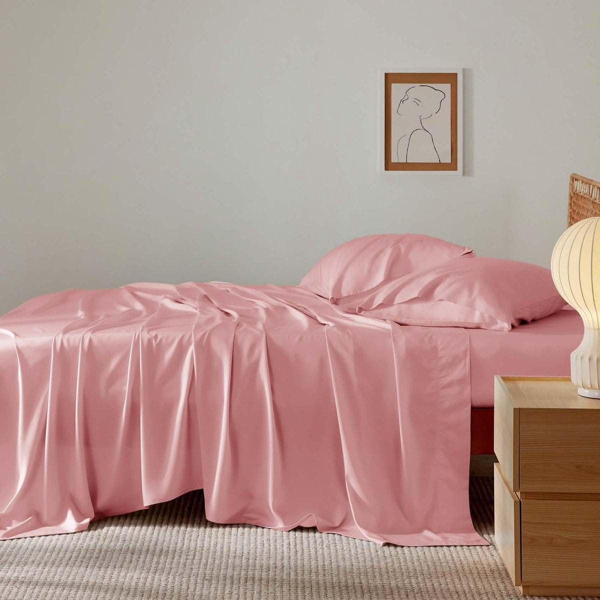 GentleSoft Rayon Derived From Bamboo Cooling Sheet Set