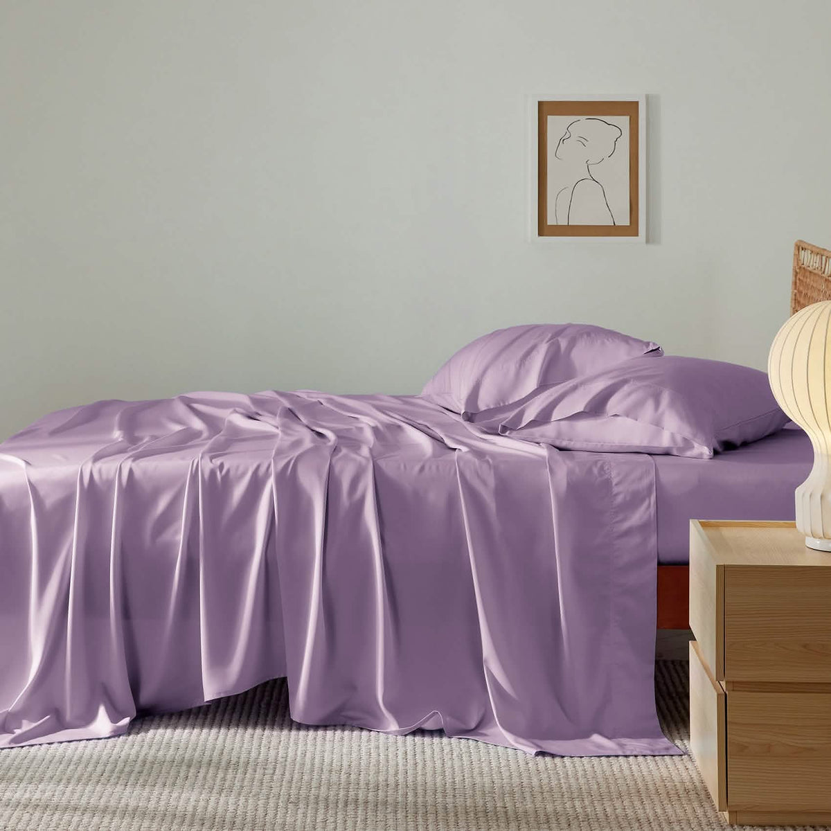 GentleSoft Rayon Derived From Bamboo Cooling Sheet Set