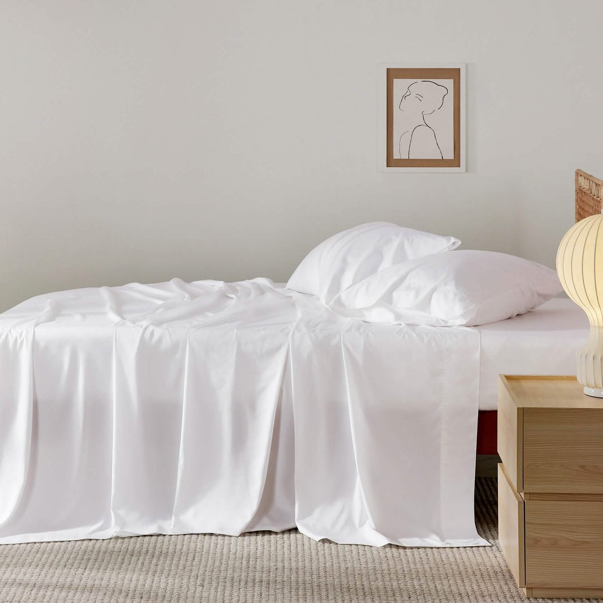 GentleSoft Rayon Derived From Bamboo Cooling Sheet Set