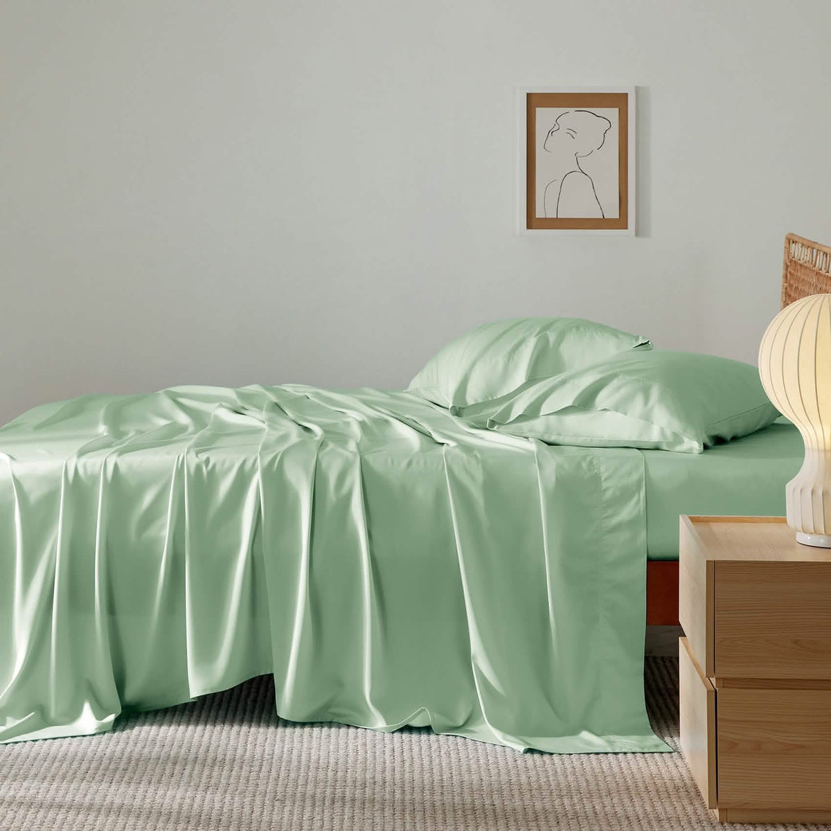 GentleSoft Rayon Derived From Bamboo Cooling Sheet Set
