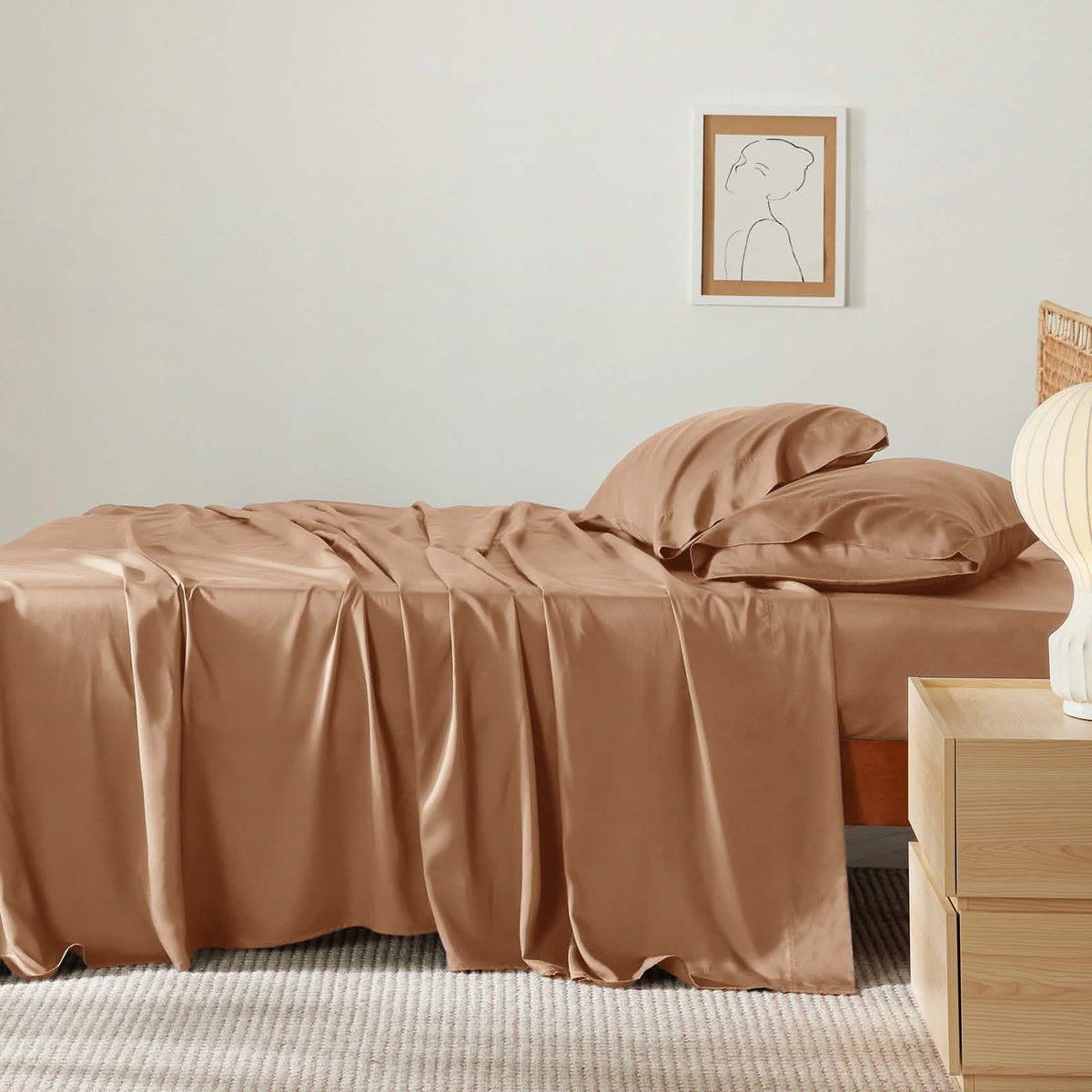 GentleSoft Rayon Derived From Bamboo Cooling Sheet Set