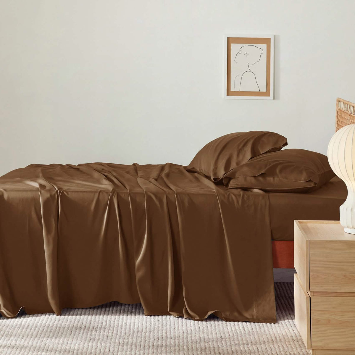 GentleSoft Rayon Derived From Bamboo Cooling Sheet Set