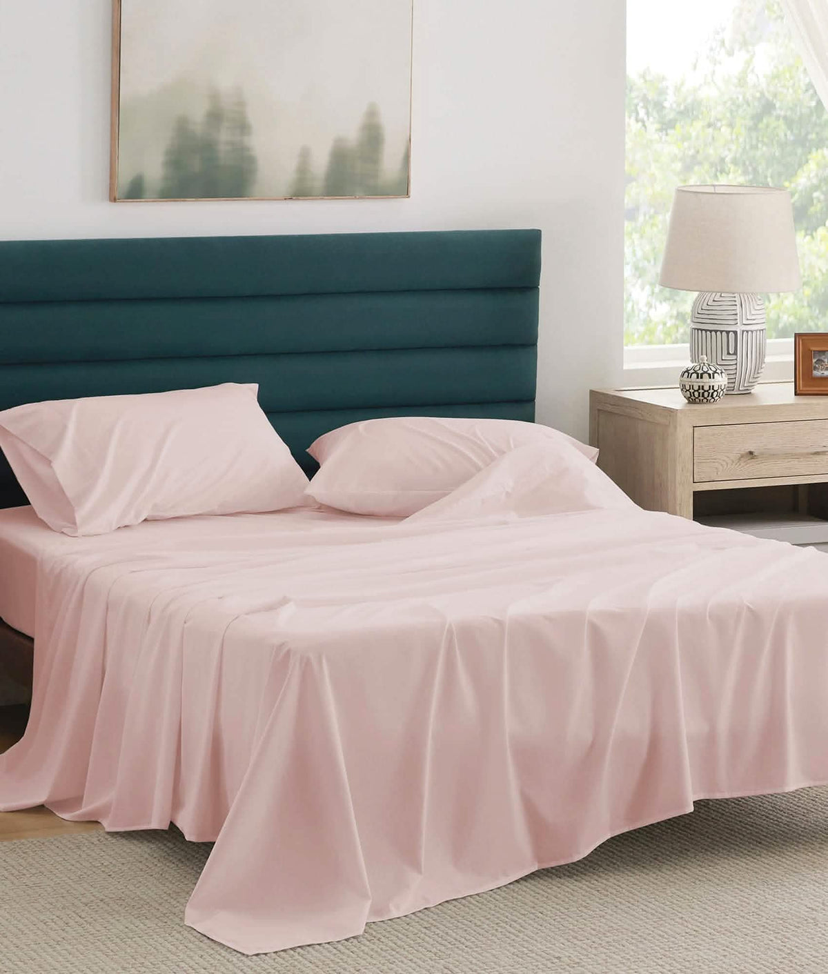 GentleSoft Cotton Percale Weave Sheet Set