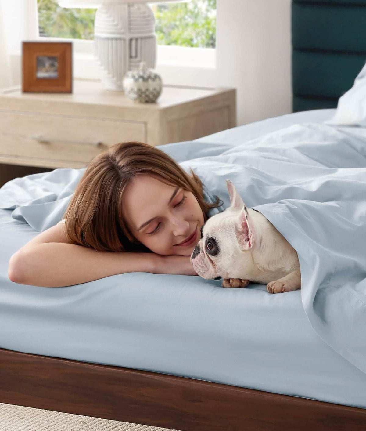 GentleSoft Cotton Percale Weave Sheet Set
