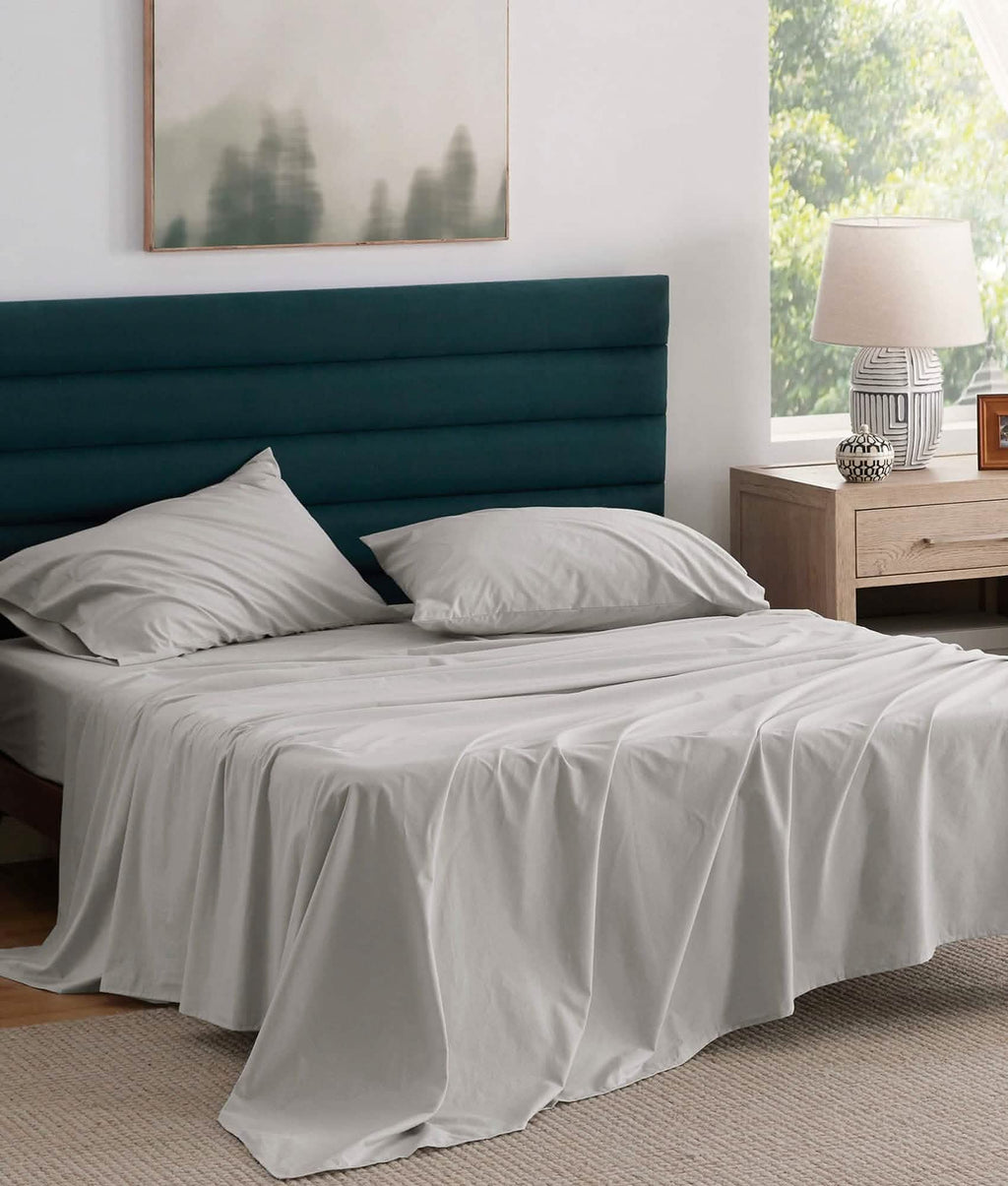 GentleSoft Cotton Percale Weave Sheet Set