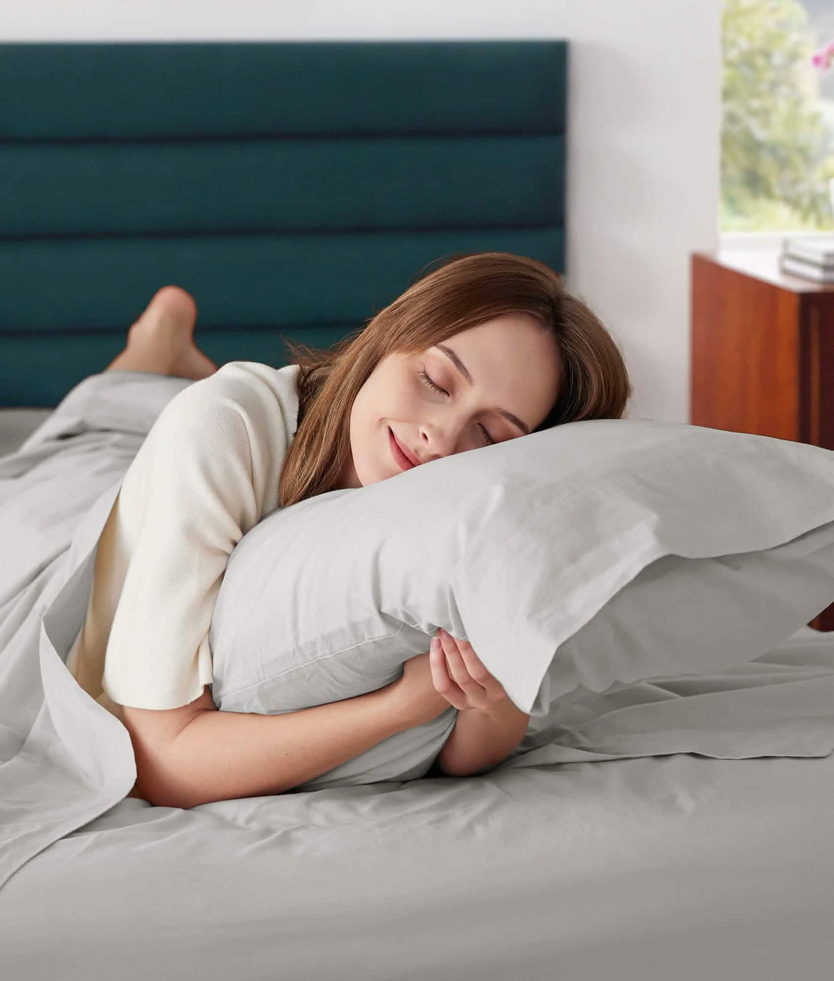 GentleSoft Cotton Percale Weave Sheet Set