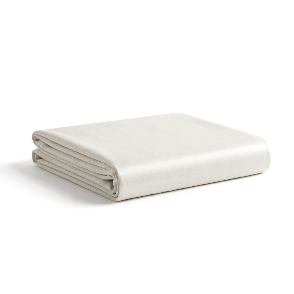 FurAway Fitted Sheet in Cloud White - white background product photo | Nolan Interior