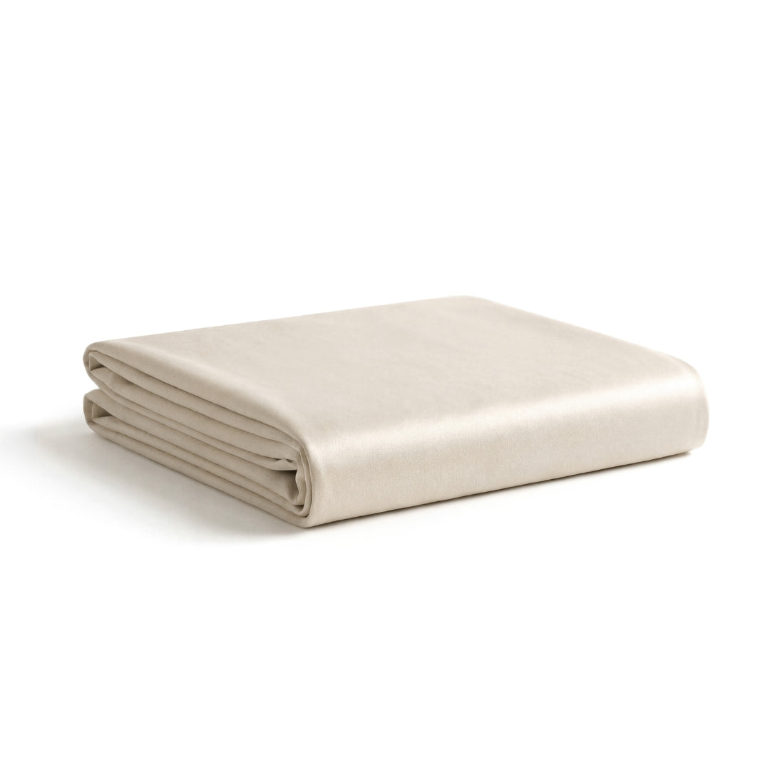 FurAway Fitted Sheet in Sand Beige - white background product photo | Nolan Interior