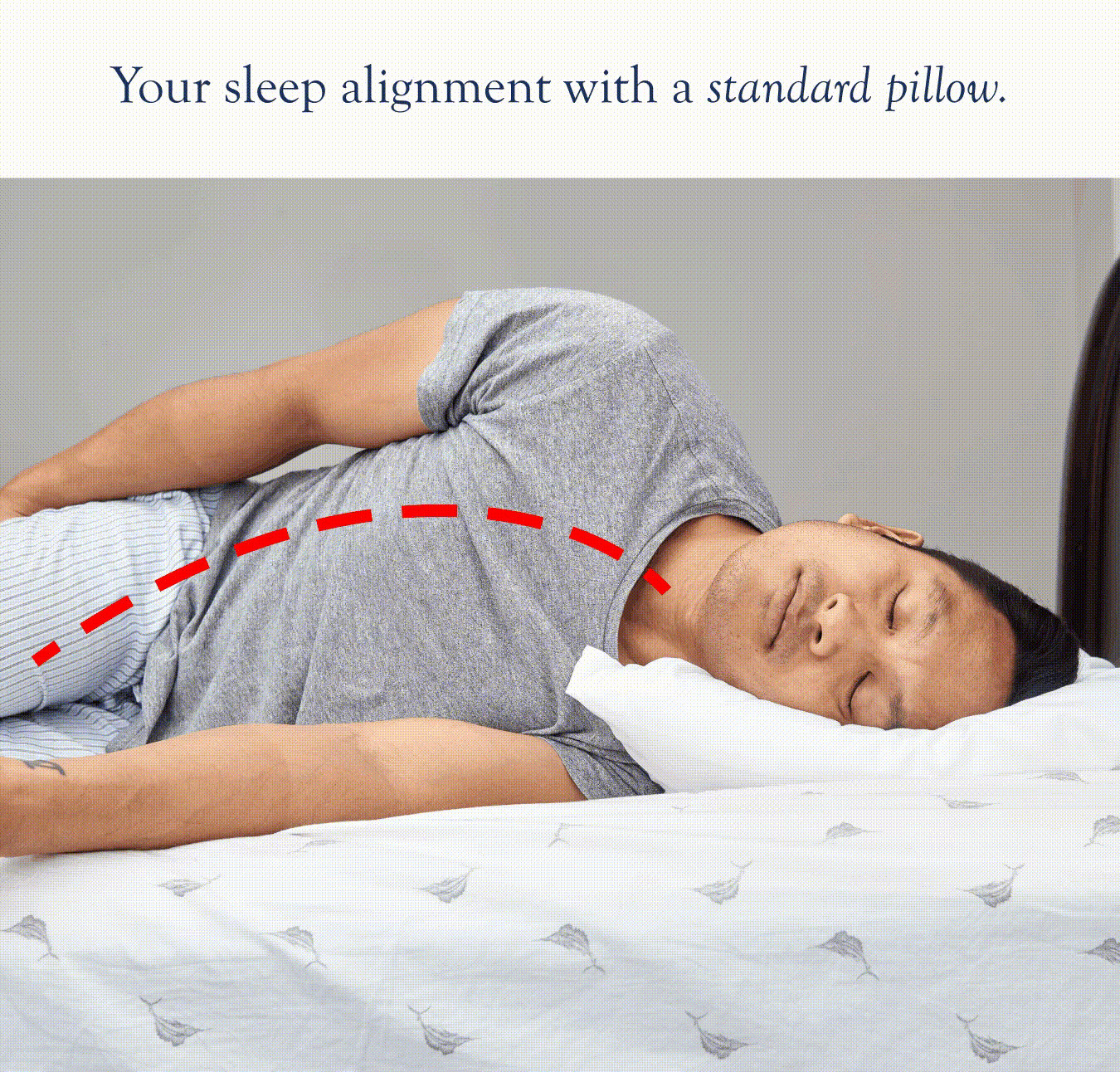 Contoured Orthopedic Pillow by Dosaze™