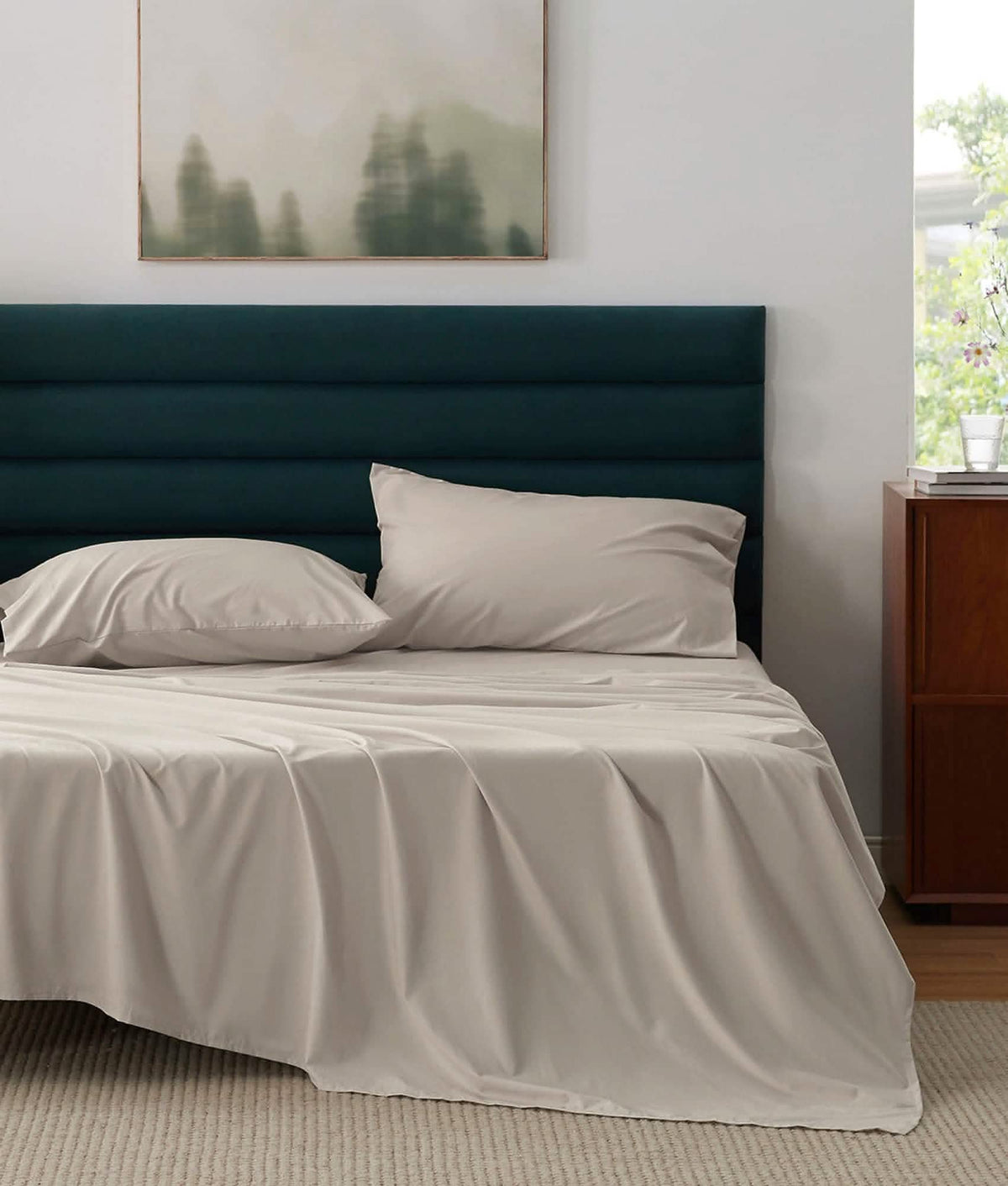 GentleSoft Cotton Percale Weave Sheet Set