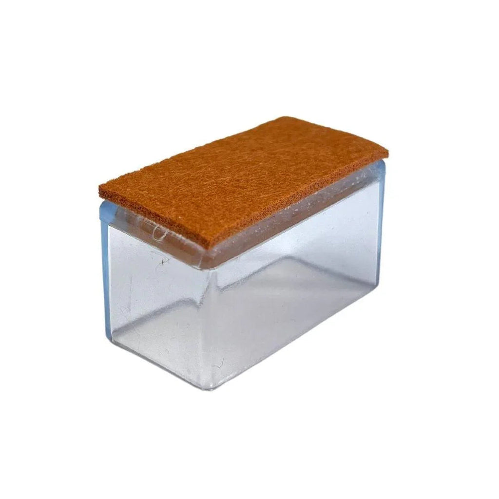 Rectangular Felt Silicone Chair Leg Protectors | Extra-Durable Chair Floor Protectors